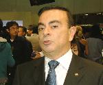 Interview  Tokyo de Carlos Ghosn, l'emblmatique PDG de Renault et de Nissan
